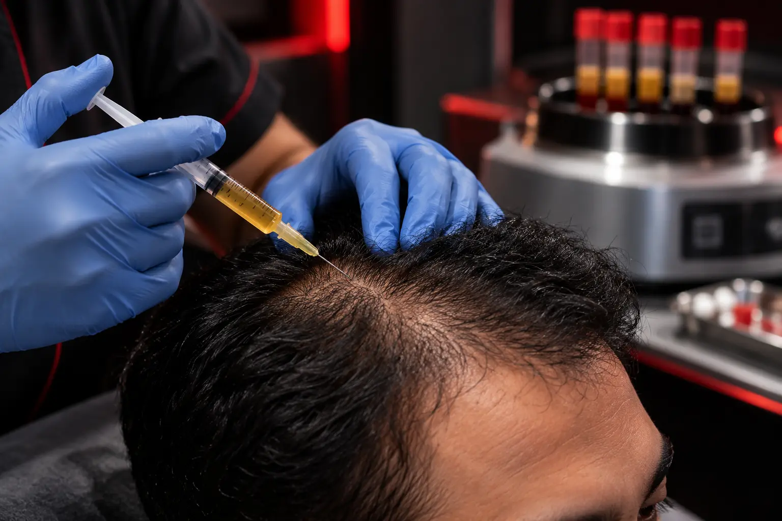 PRP hair treatment in Kochi