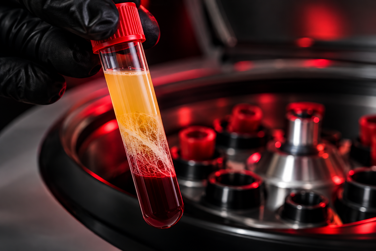 IPRF blood processing for hair restoration treatment