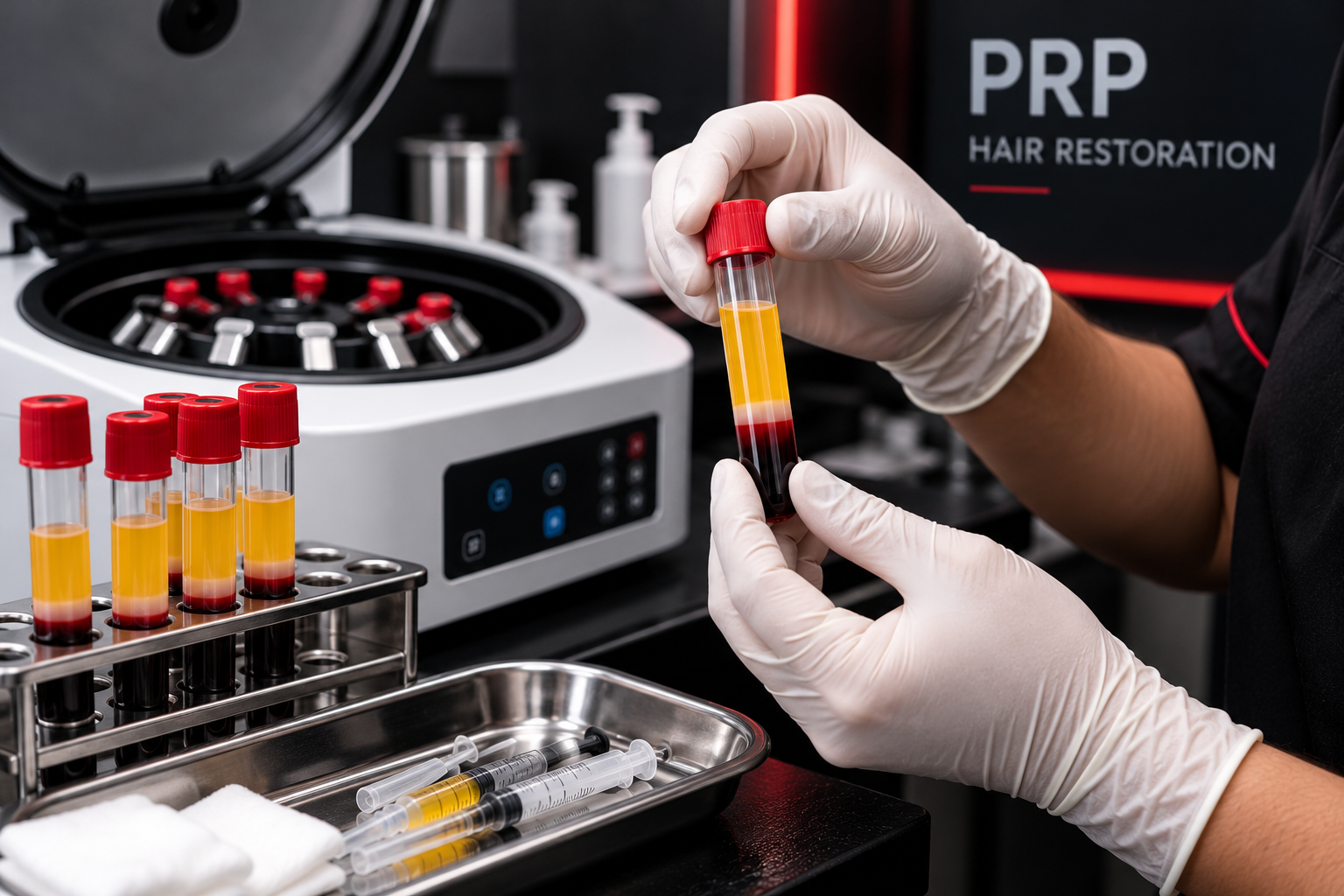 PRP treatment for hair thinning at PlasmaXpert