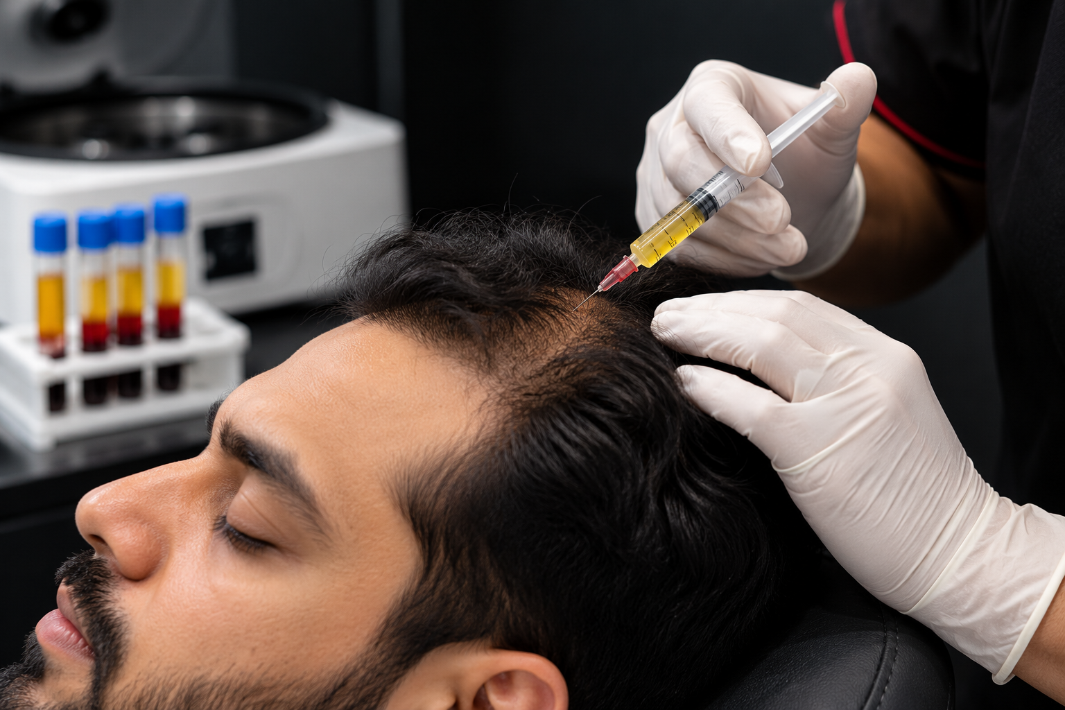 PRP hair treatment at PlasmaXpert