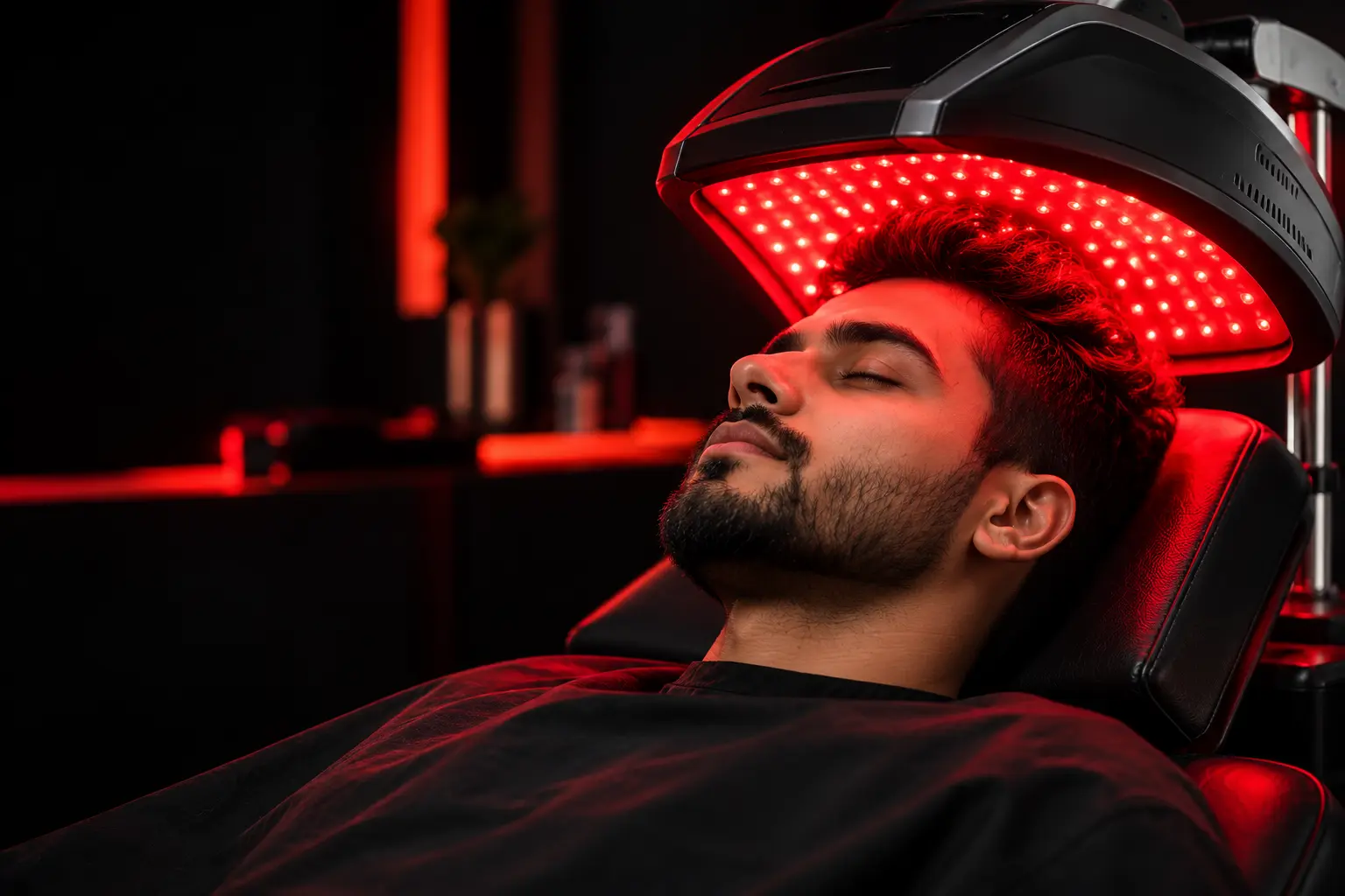 Low Level Laser Therapy treatment for hair thinning